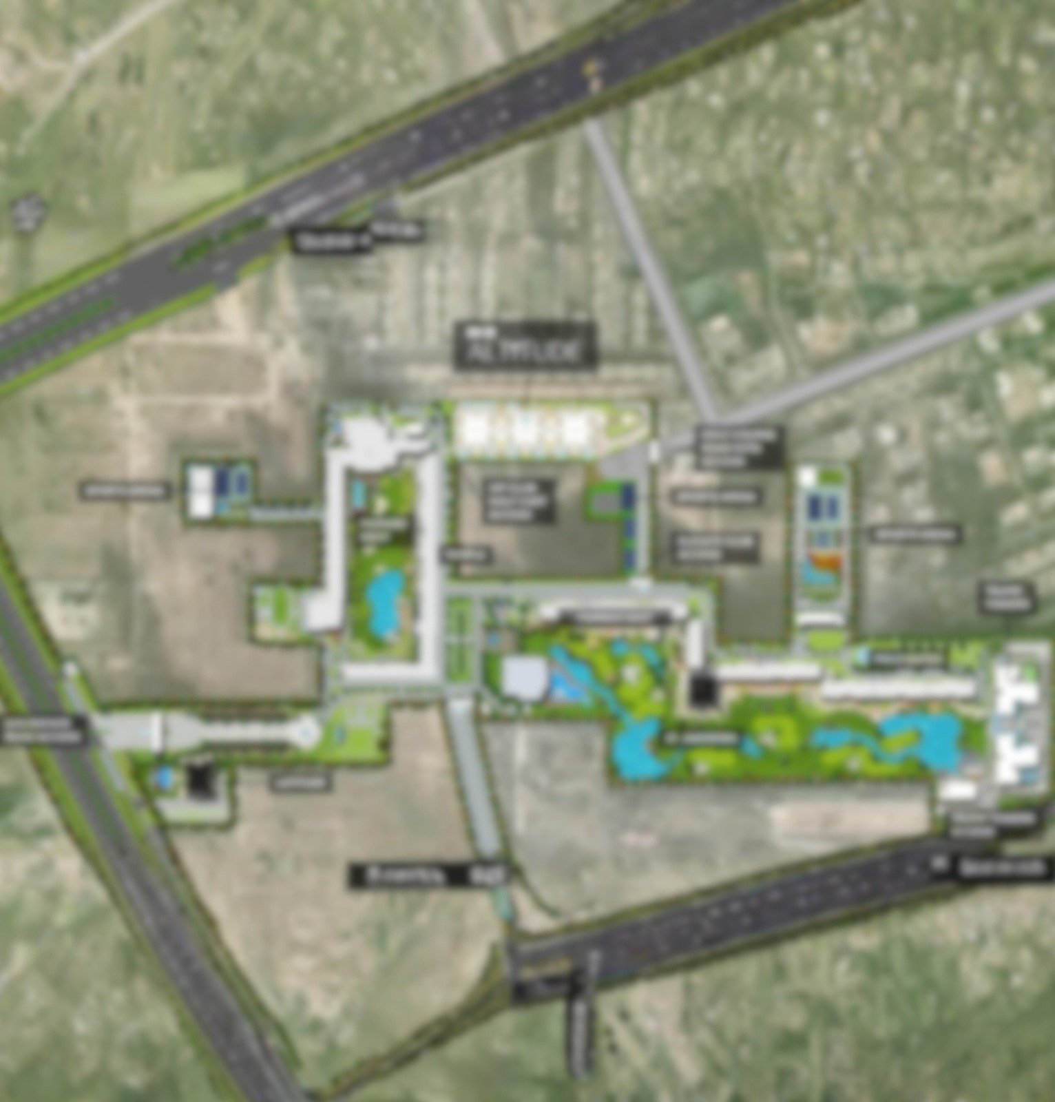 Site plan of DLF Limited