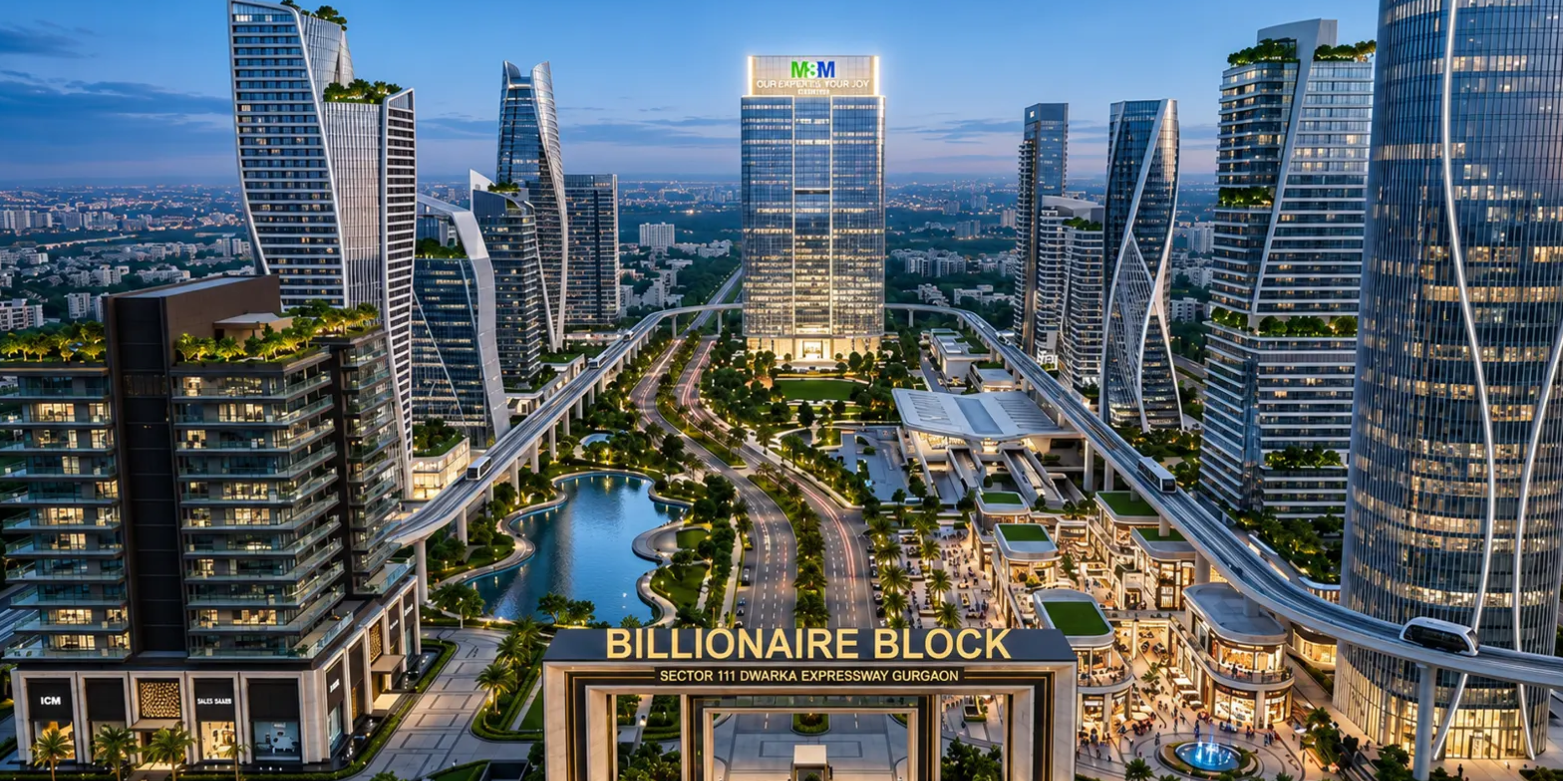 M3M Billionaire's Block Sector 65 Gurgaon Ultra Luxury Apartments by M3M India