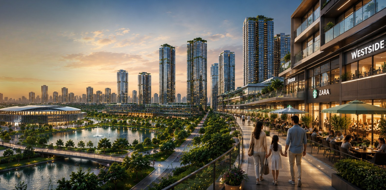 Green Landscapes and Smart Infrastructure at Gurgaon International City by M3M