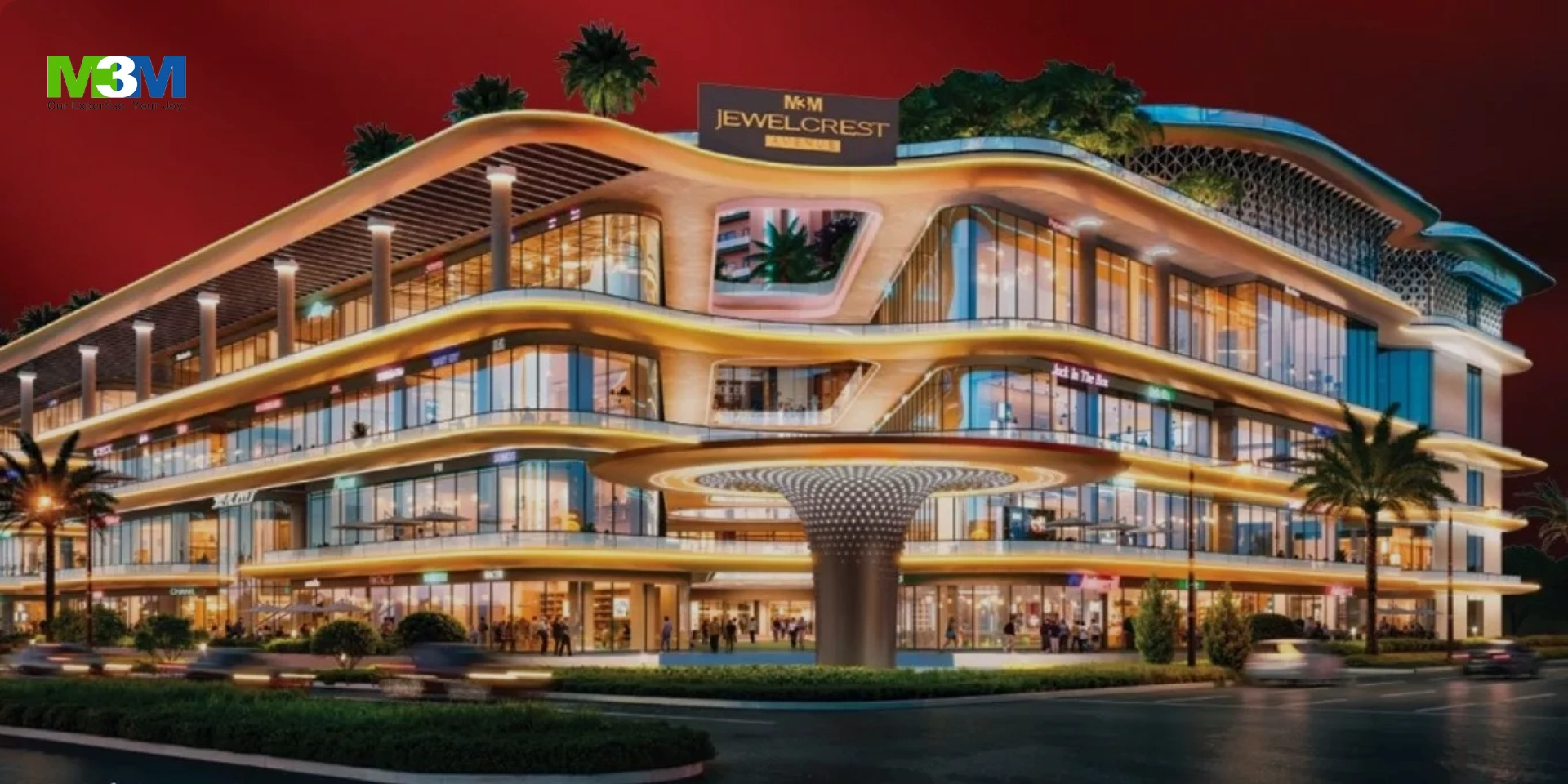 M3M Jewel Crest Sector 97 Noida Premium High-Street Retail & Commercial
